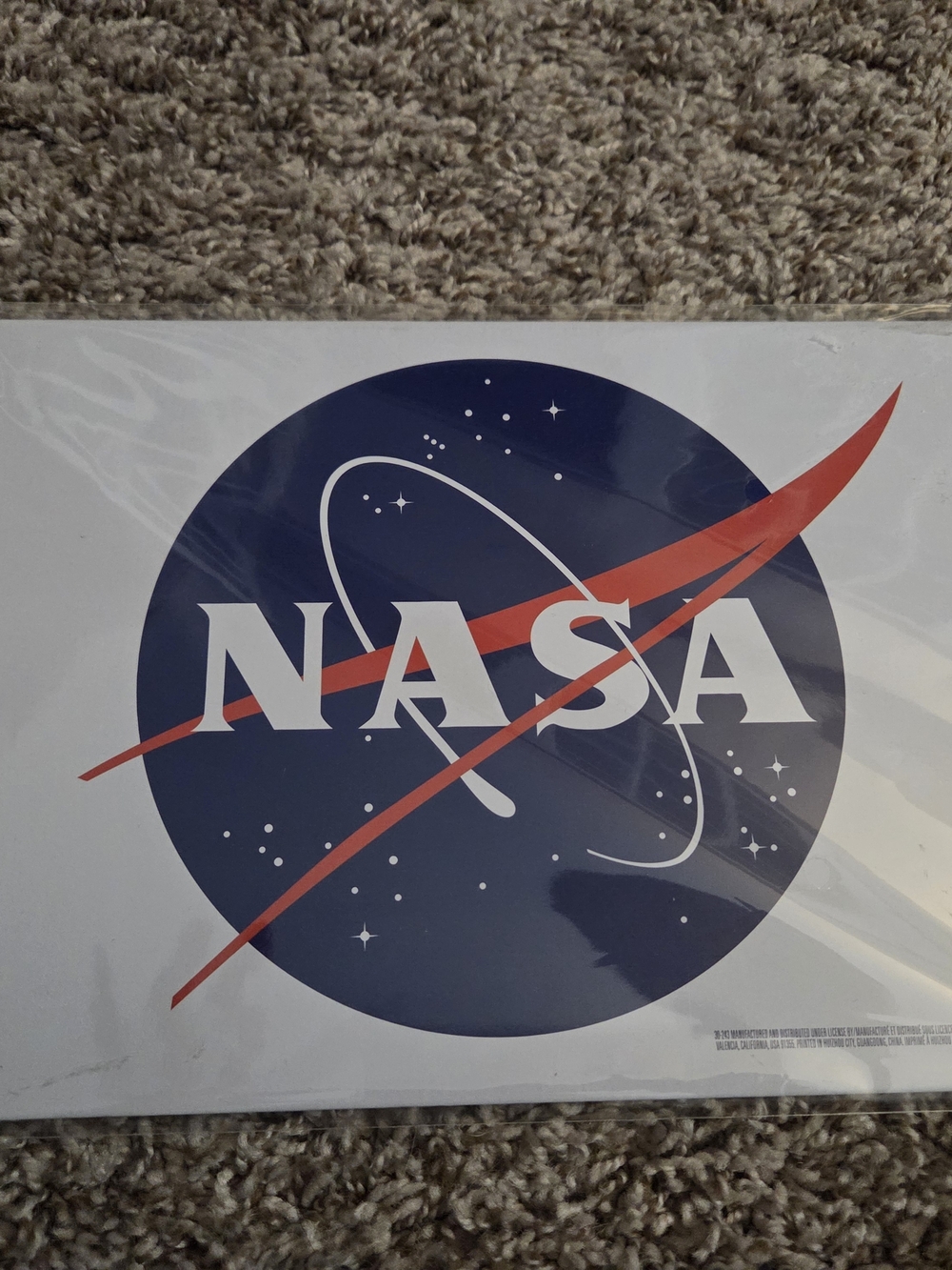 NASA Classic Logo Metal Sign